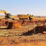 Redstone CSP Plant Construction | Ground clearance