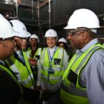 President Cyril Ramaphosa visiting Redstone CSP Plant