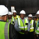 President Cyril Ramaphosa visiting Redstone CSP Plant