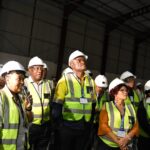 President Cyril Ramaphosa visiting Redstone CSP Plant